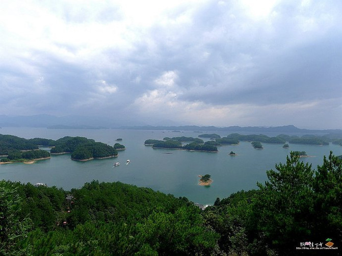 千岛湖夏日水韵，汛期美景尽收眼底